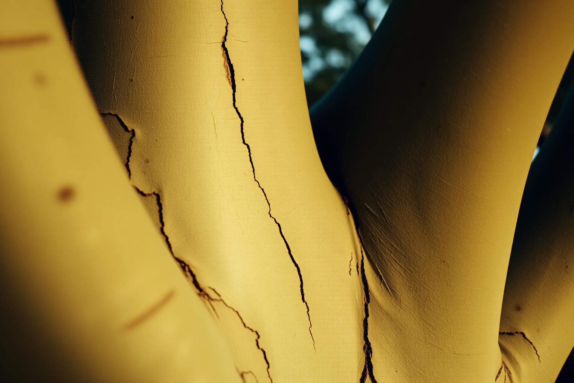 Australian paperbark tree